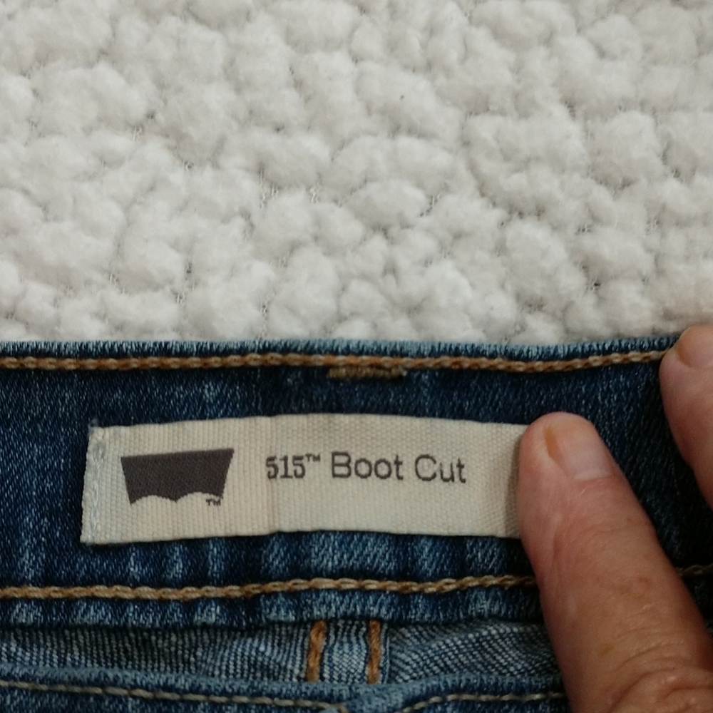 Levi's 515 Boot Cut Jeans Size 12 - Picture 6 of 9